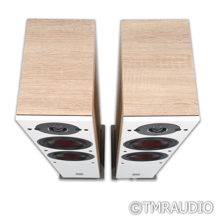 DALI Oberon 5 Floorstanding Speakers; Light Oak Pair