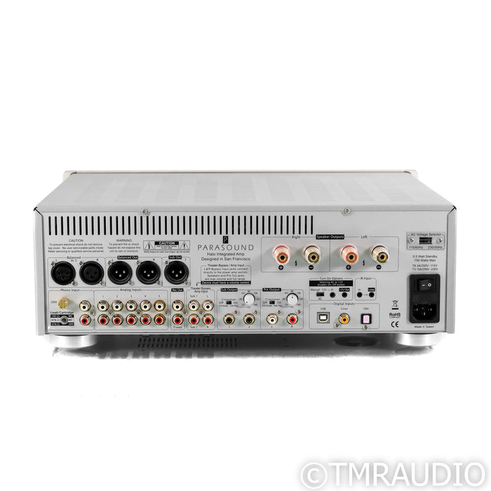 Parasound Halo Integrated Amplifier; MM / MC Phono