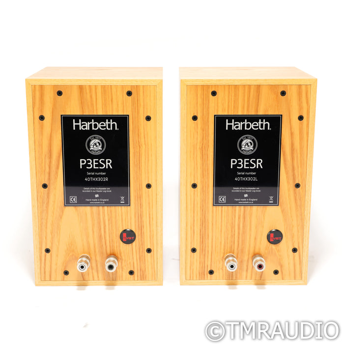 Harbeth P3ESR 40th Anniversary Bookshelf Speakers; Olive Pair