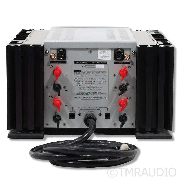 Mark Levinson No. 333 Stereo Power Amplifier (Recently Re-Capped)