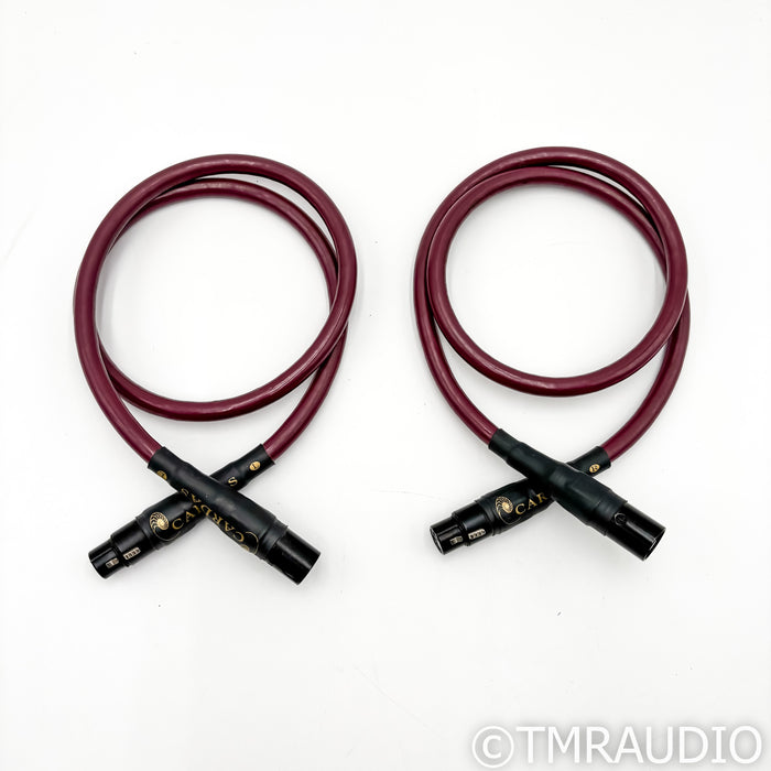 Cardas Golden Cross XLR Cables; 1m Pair Balanced Interconnects