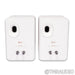 KEF LS50 Meta Bookshelf Speakers; Mineral White Pair
