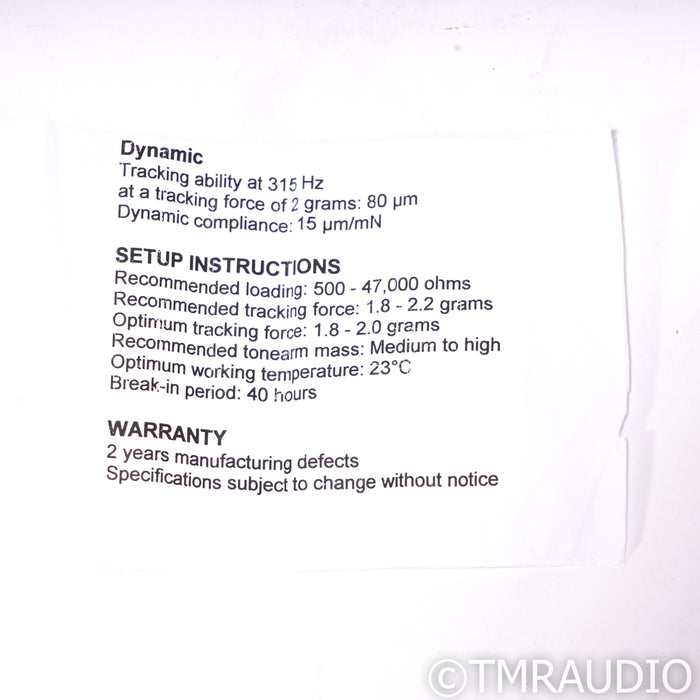 Benz Micro LP-S MC Phono Cartridge; Moving Coil (Retipped)