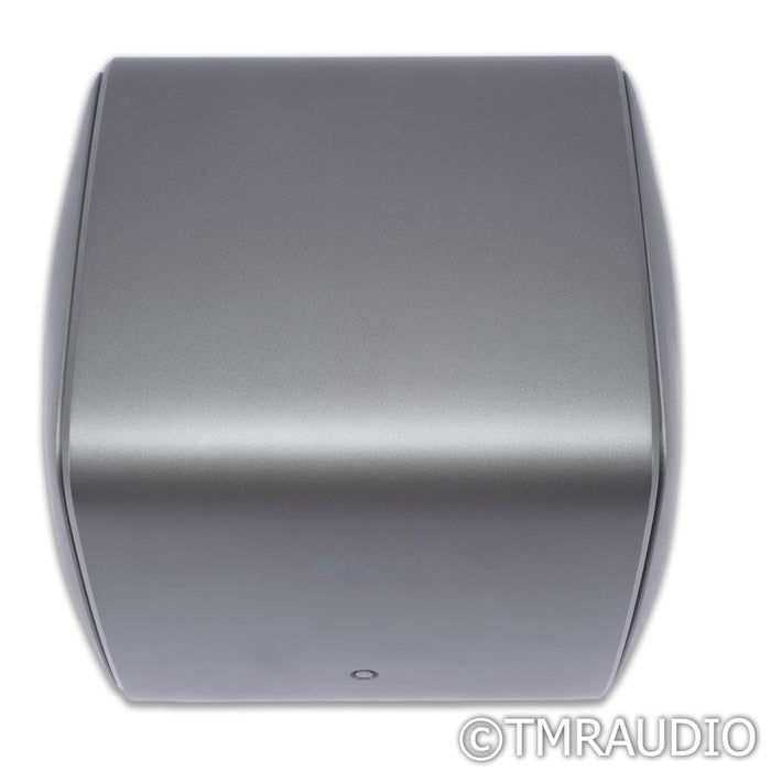 KEF KC62 Dual 6.5" Powered Subwoofer; Titanium Grey w/ Wireless Adapter Kit