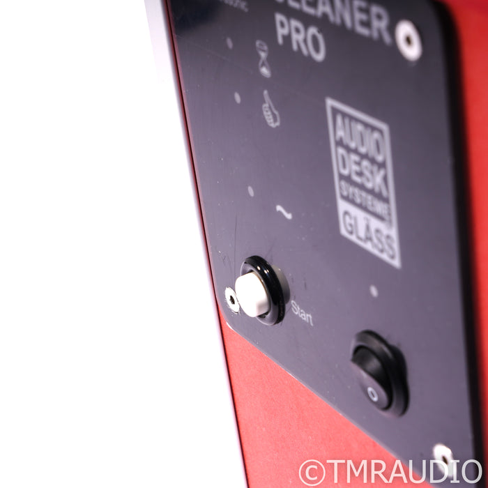 Audio Desk Systeme Vinyl Cleaner Pro; Red