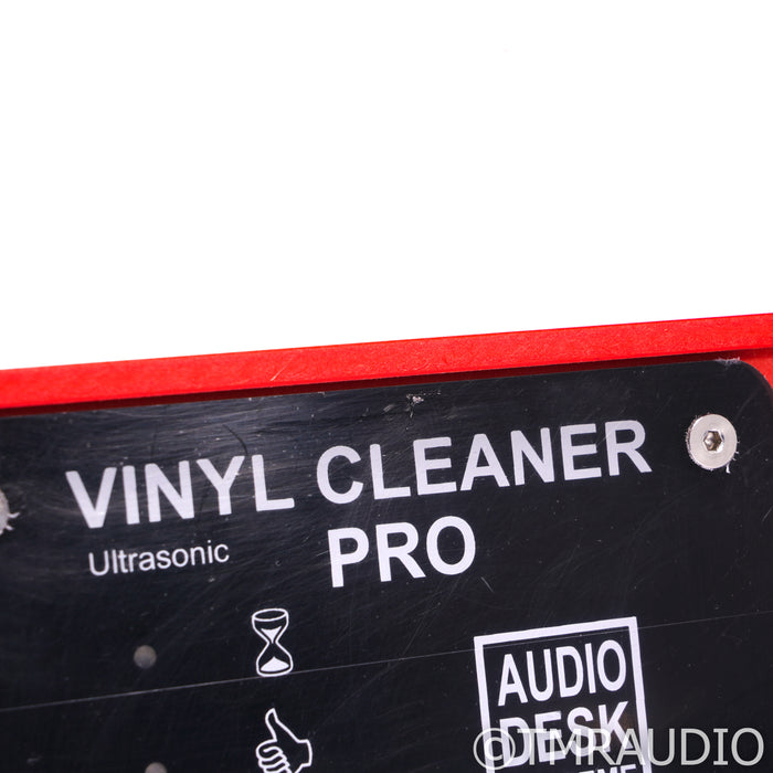 Audio Desk Systeme Vinyl Cleaner Pro; Red