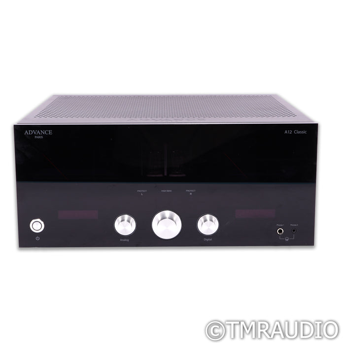 Advance Paris A12 Classic Stereo Tube Hybrid Integrated Amplifier; MM & MC Phono