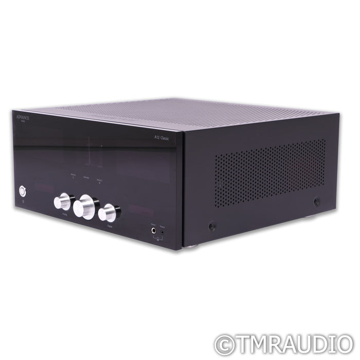 Advance Paris A12 Classic Stereo Tube Hybrid Integrated Amplifier; MM & MC Phono
