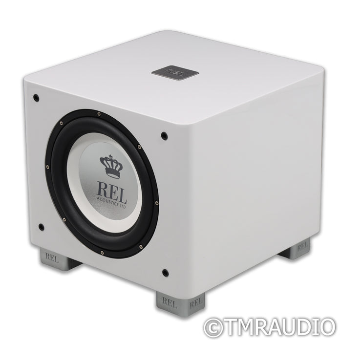 REL Acoustics T/9x 10" Powered Subwoofer; Gloss White