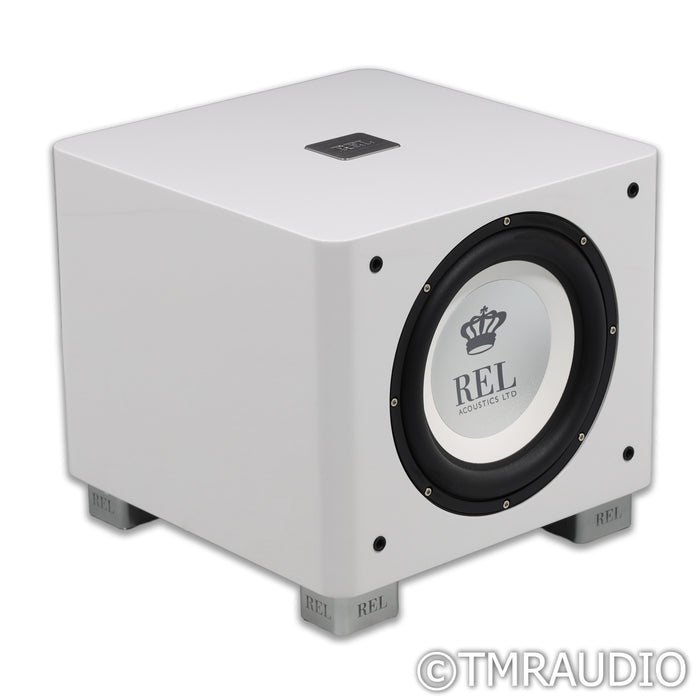 REL Acoustics T/9x 10" Powered Subwoofer; Gloss White