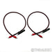 AudioQuest Fire XLR Cables; 1m Pair Balanced Interconnects