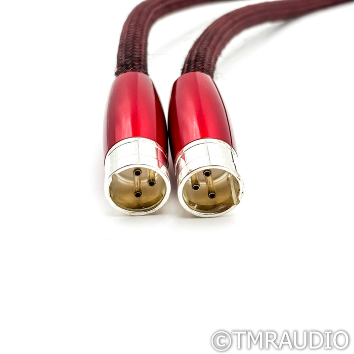 AudioQuest Fire XLR Cables; 1m Pair Balanced Interconnects