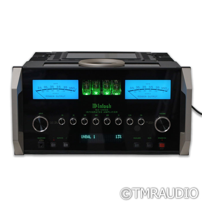 McIntosh MA12000 Stereo Tube Hybrid Integrated Amplifier; MM / MC Phono