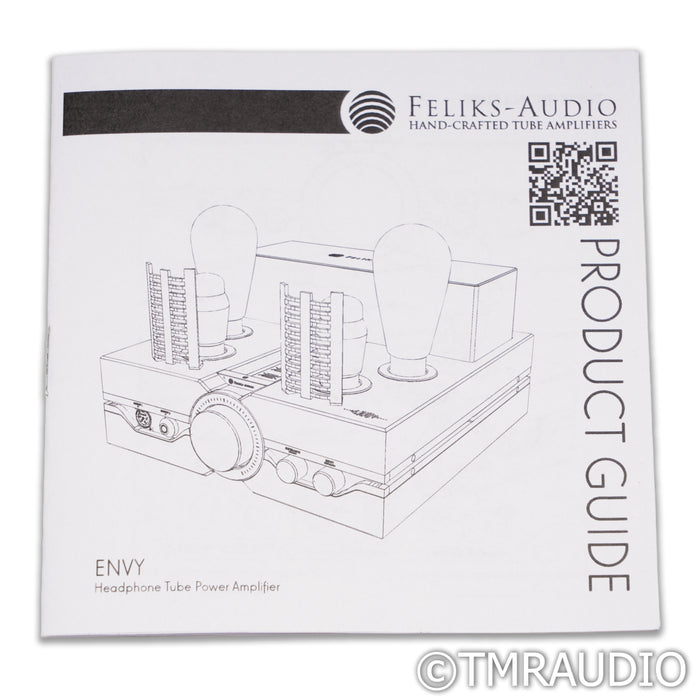 Feliks Audio Envy Performance Edition Tube Headphone Amplifier; American Walnut