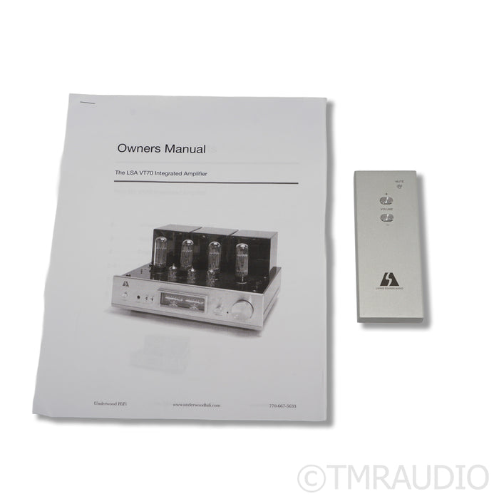 LSA Electronics VT-70 Stereo Tube Integrated Amplifier