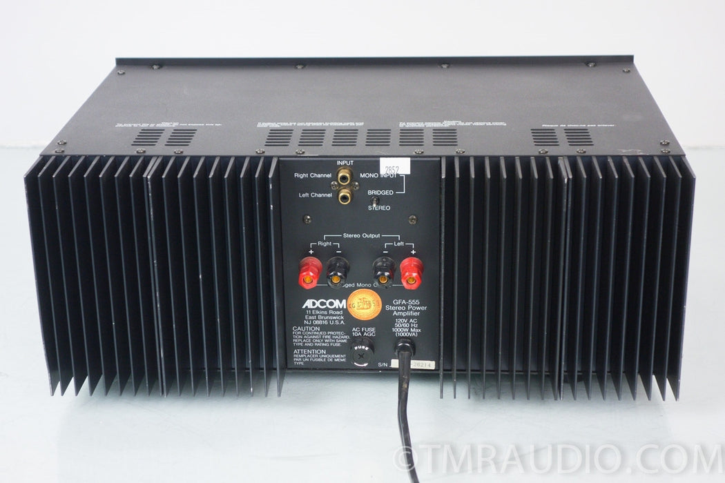 Adcom GFA-555 Stereo / Mono Power Amplifier 1