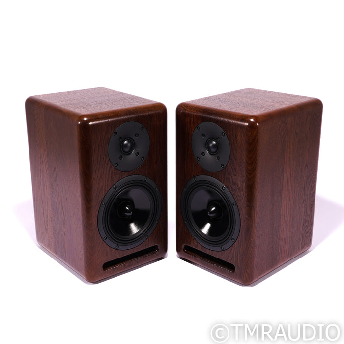 Xavian Ambra Esclusiva Bookshelf Speakers; Cognac Pair