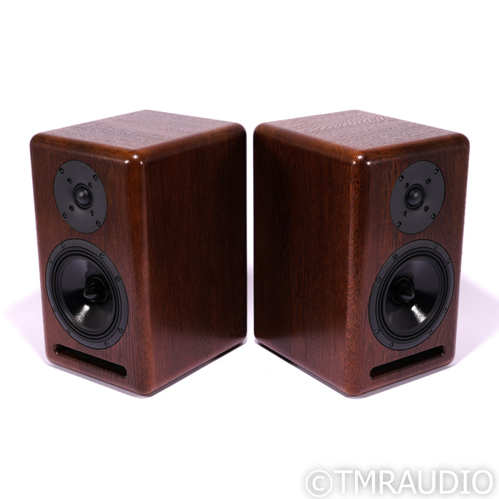 Xavian Ambra Esclusiva Bookshelf Speakers; Cognac Pair