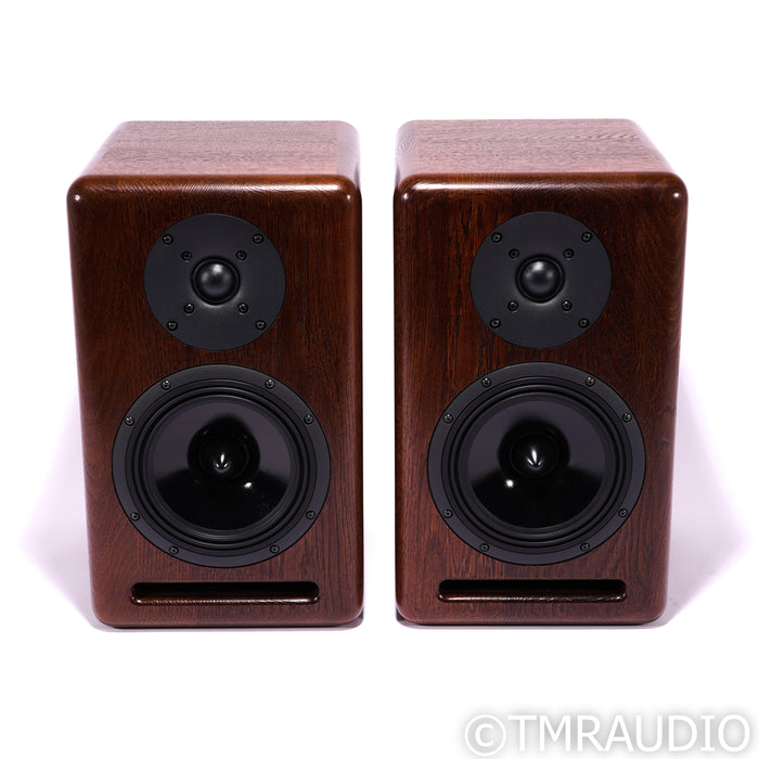 Xavian Ambra Esclusiva Bookshelf Speakers; Cognac Pair