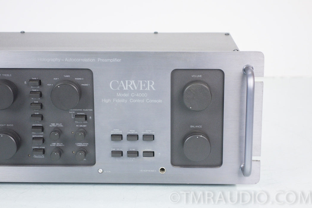 Carver C-4000 Sonic Holography Preamplifier