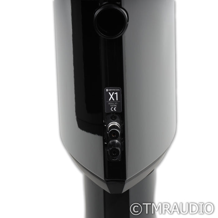 Borresen  X1 Bookshelf Speakers; Black Pair