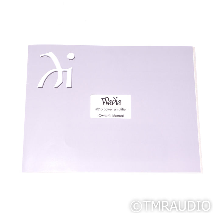 Wadia A315 Stereo Power Amplifier