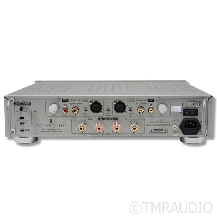 Parasound Halo A 23+ Stereo Power Amplifier; A23+