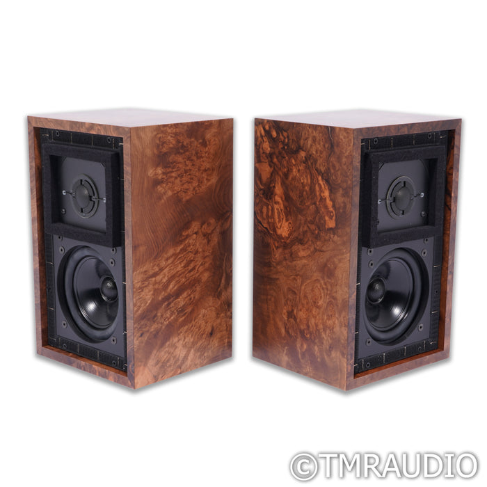 Falcon Acoustics LS3/5A Gold Badge Bookshelf Speakers; Burr Walnut Pair