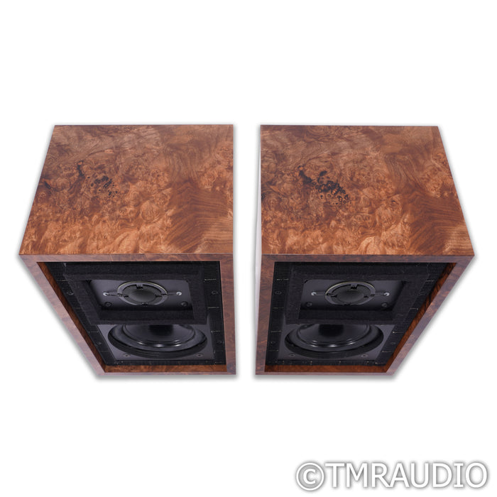 Falcon Acoustics LS3/5A Gold Badge Bookshelf Speakers; Burr Walnut Pair