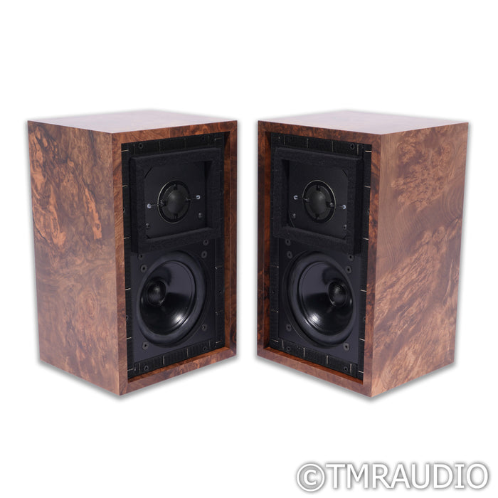 Falcon Acoustics LS3/5A Gold Badge Bookshelf Speakers; Burr Walnut Pair