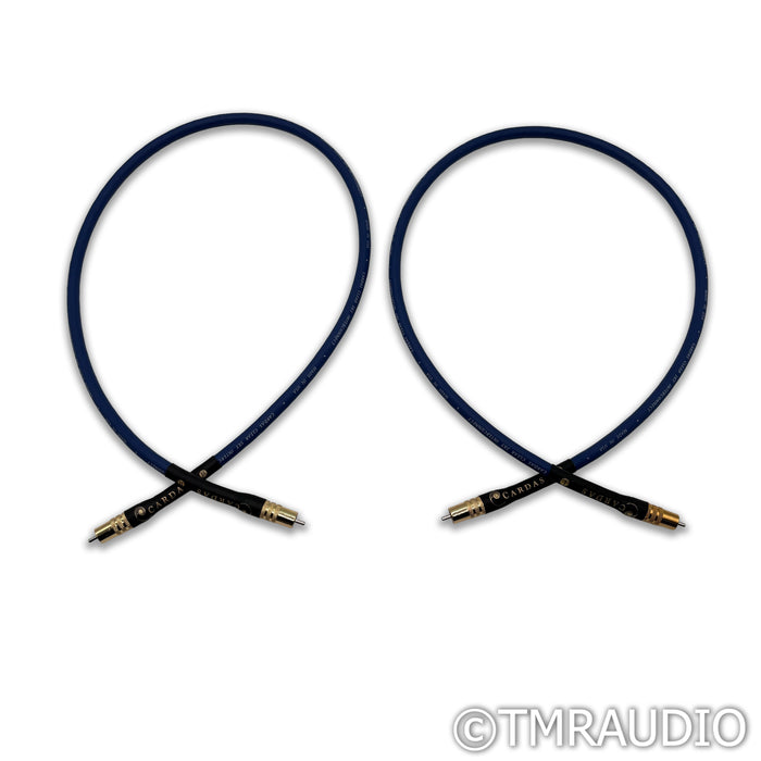 Cardas Clear Sky RCA Cables; 1m Pair Interconnects (Open Box)