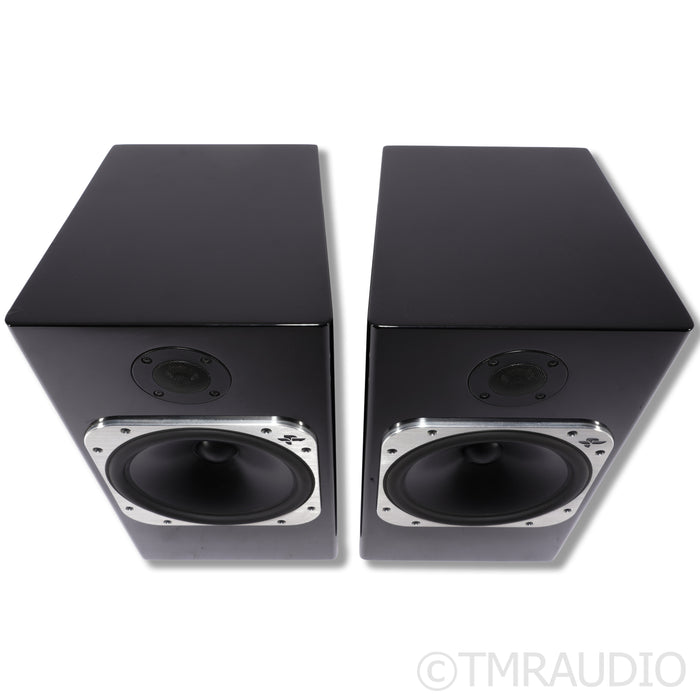 Totem Acoustic Element Fire V1 Bookshelf Speakers; Dusk Black Pair (No Grills)