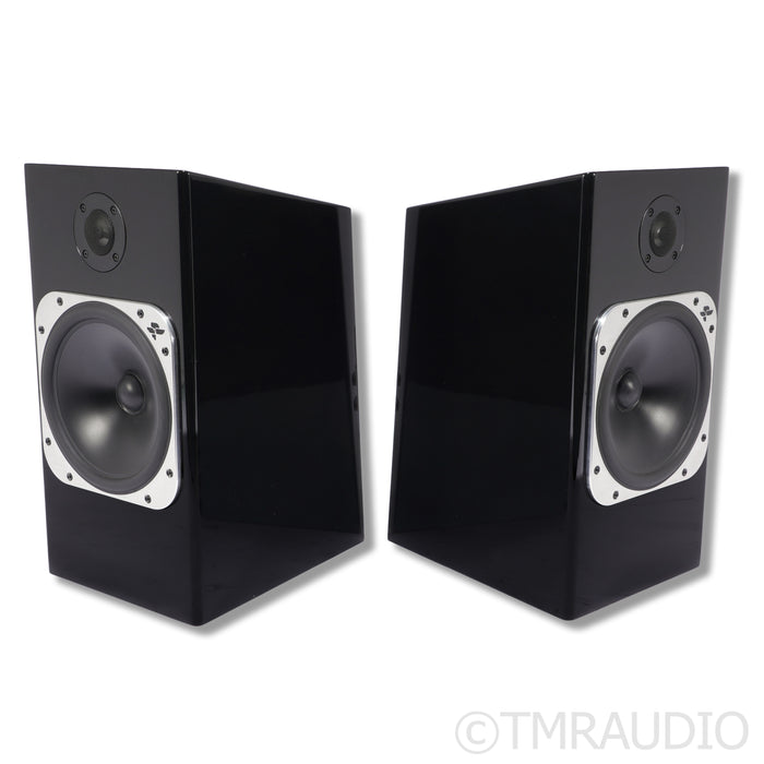 Totem Acoustic Element Fire V1 Bookshelf Speakers; Dusk Black Pair (No Grills)