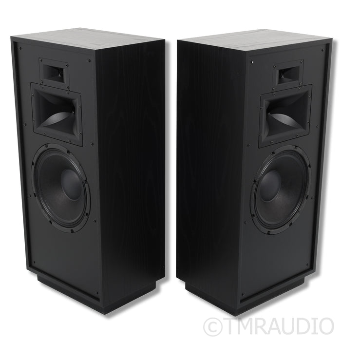 Klipsch Forte IV Floorstanding Speakers; Black Ash Pair
