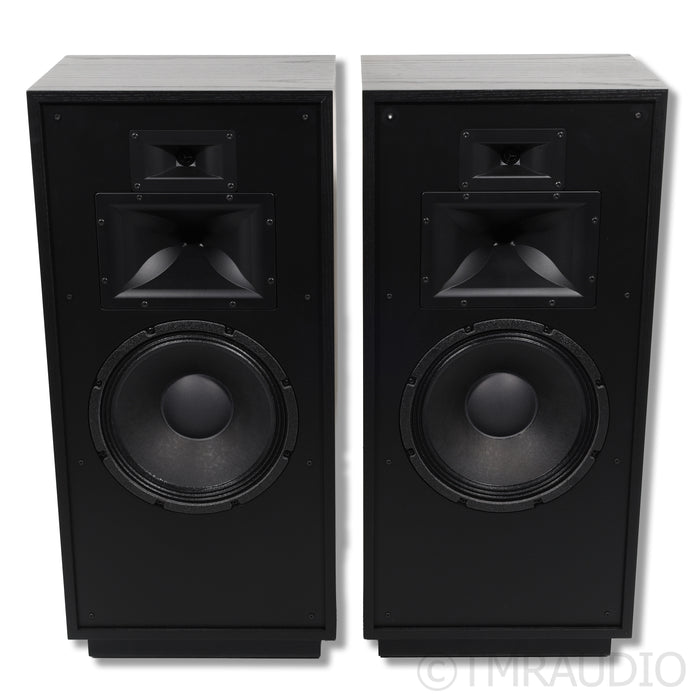Klipsch Forte IV Floorstanding Speakers; Black Ash Pair