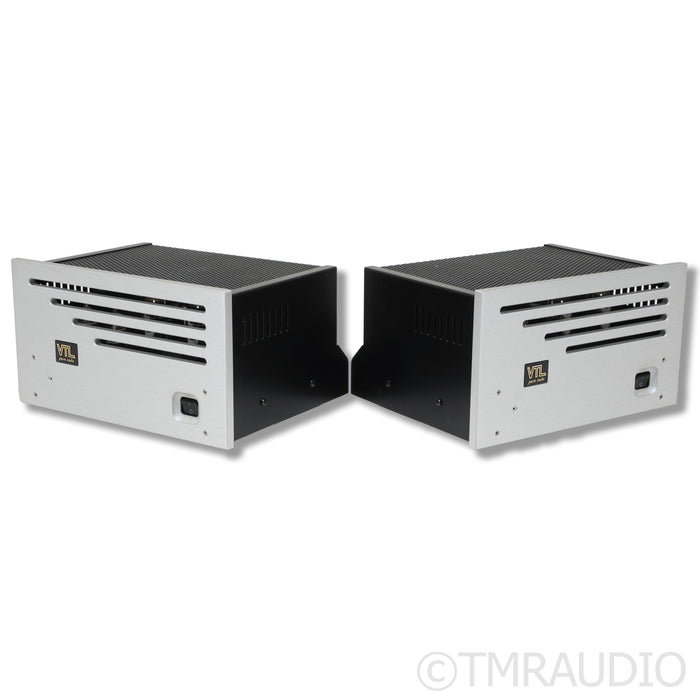 VTL TT-25 Limited Edition Tube Monoblock Power Amplifiers; Silver Pair