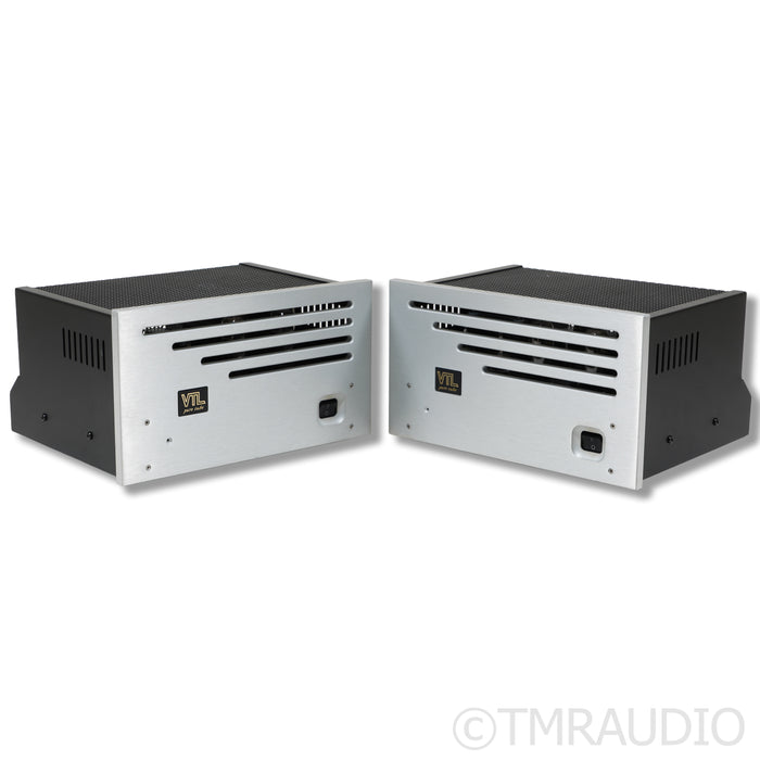 VTL TT-25 Limited Edition Tube Monoblock Power Amplifiers; Silver Pair