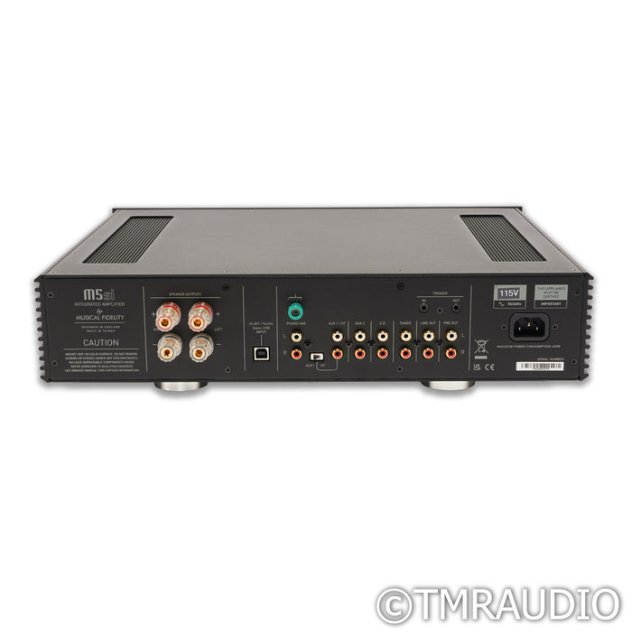 Musical Fidelity M5si Integrated Stereo Amplifier; MM Phono