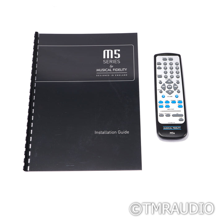 Musical Fidelity M5si Integrated Stereo Amplifier; MM Phono