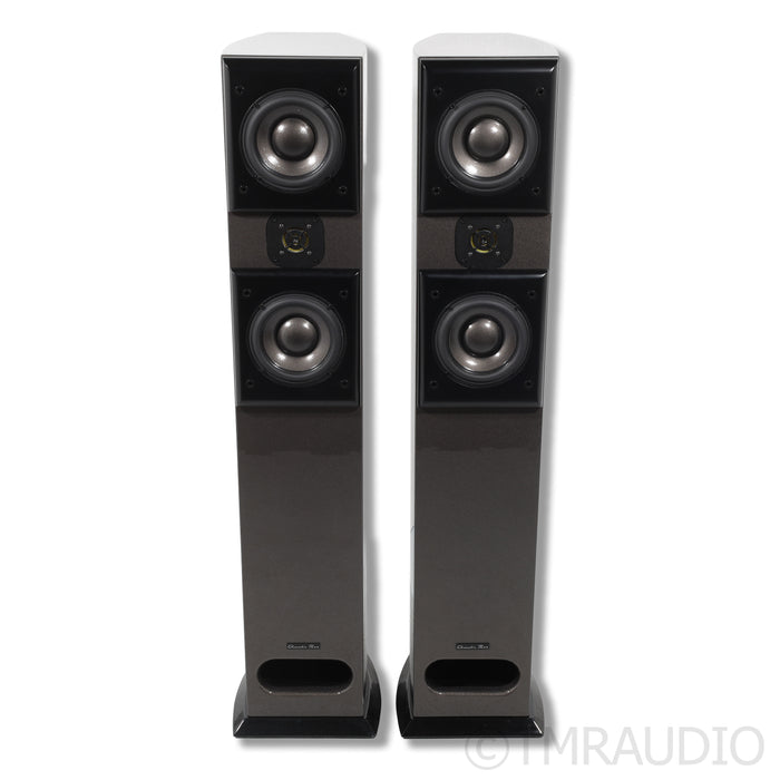 Acoustic Zen Adagio Floorstanding Speakers; Black Pearl Pair