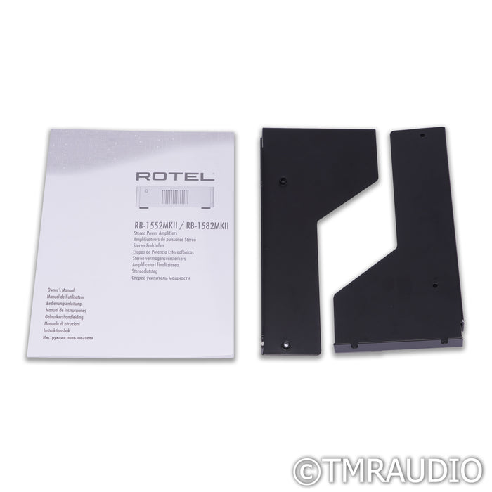 Rotel RB-1552 MKII Stereo Power Amplifier; Silver