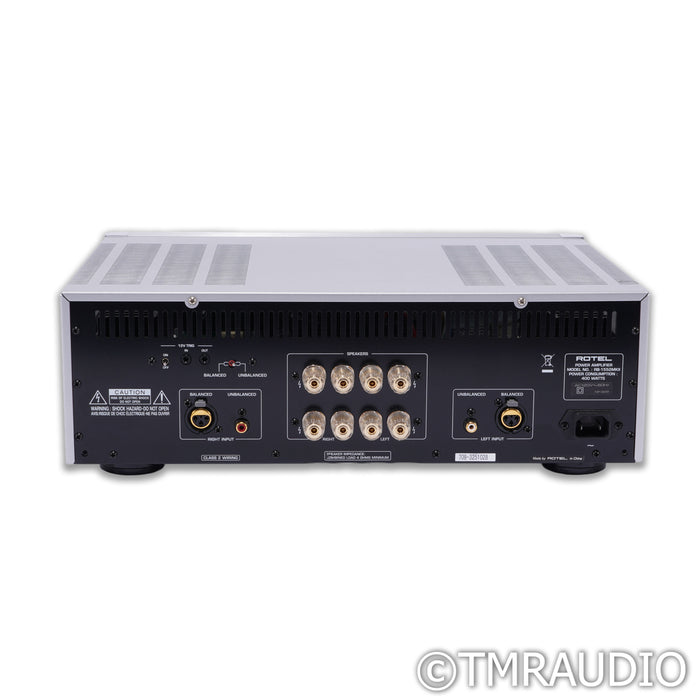 Rotel RB-1552 MKII Stereo Power Amplifier; Silver