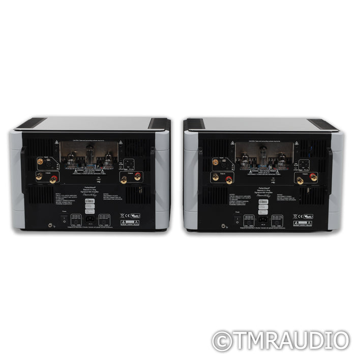 PS Audio BHK M600 Tube Hybrid Monoblock Power Amplifiers; Silver Pair