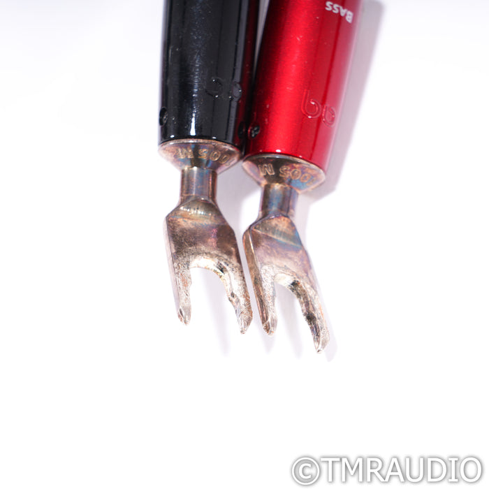 AudioQuest ThunderBird ZERO/BASS Bi-Wire Combo Speaker Cables; 4ft Pair