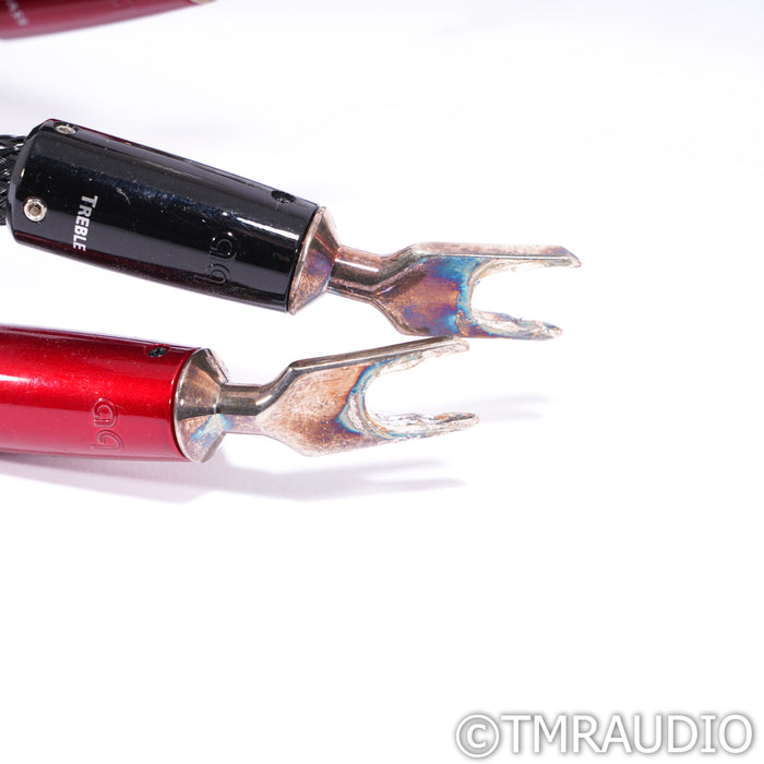AudioQuest ThunderBird ZERO/BASS Bi-Wire Combo Speaker Cables; 4ft Pair