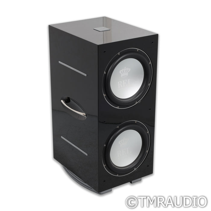 REL Acoustics 212/SX Dual 12" Powered Subwoofer; Piano Black