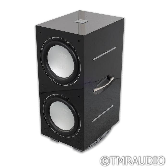 REL Acoustics 212/SX Dual 12" Powered Subwoofer; Piano Black