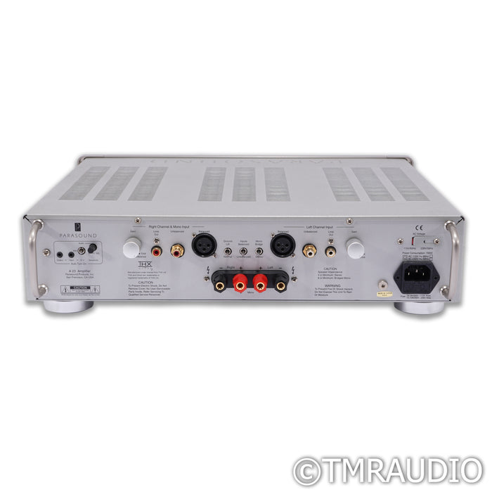 Parasound Halo A23 Stereo Power Amplifier; A 23