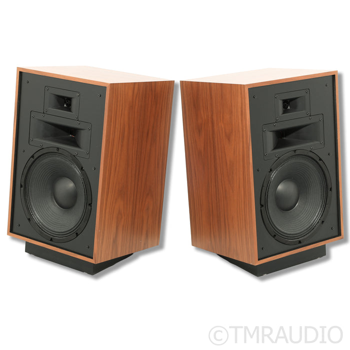 Klipsch Heresy IV Floorstanding Speakers; American Walnut Pair
