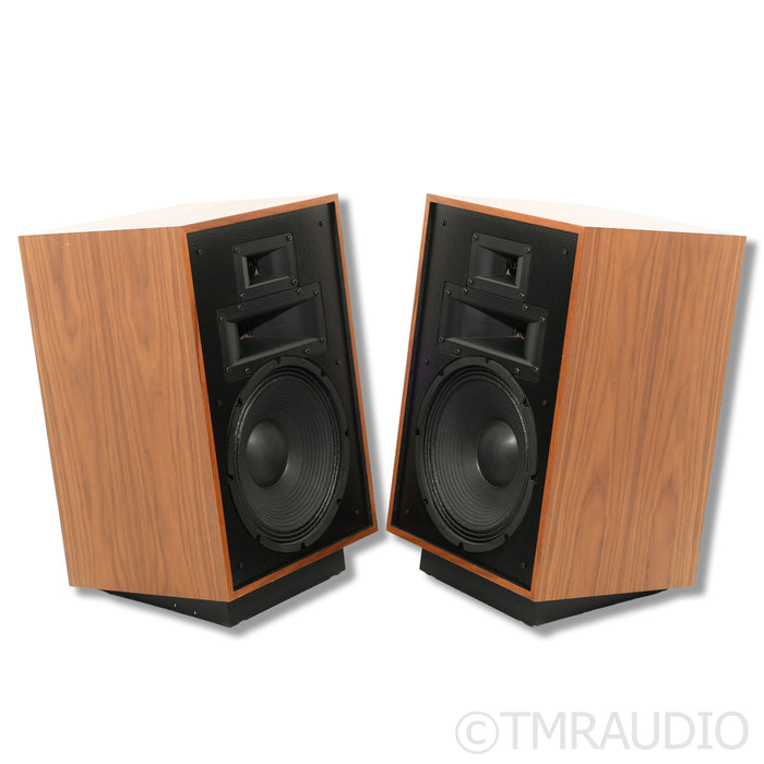 Klipsch Heresy IV Floorstanding Speakers; American Walnut Pair